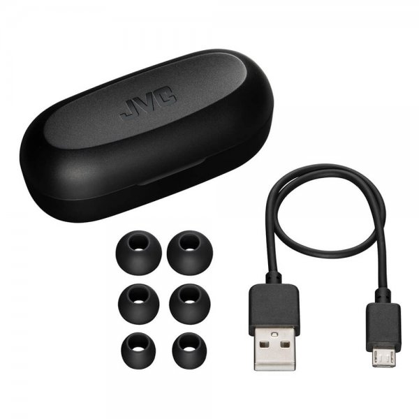 JVC Langattomat kuulokkeet Gumy True Wireless HA-A7T In-Ear, musta