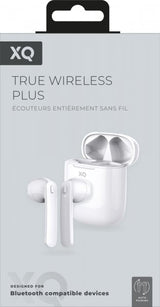 Xqisit True Wireless Plus Langattomat kuulokkeet, valkoinen