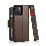 Twelve South iPhone 14 Plus BookBook MagSafe -kotelo, ruskea