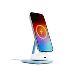 Twelve South HiRise 2 Deluxe 2-in-1 MagSafe-laturi Glacier Blue
