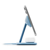 Twelve South HiRise 2 Deluxe 2-in-1 MagSafe-laturi Glacier Blue