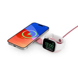 Twelve South Langaton Laturi ButterFly SE 2-in-1 Qi2 MagSafe Pinkki