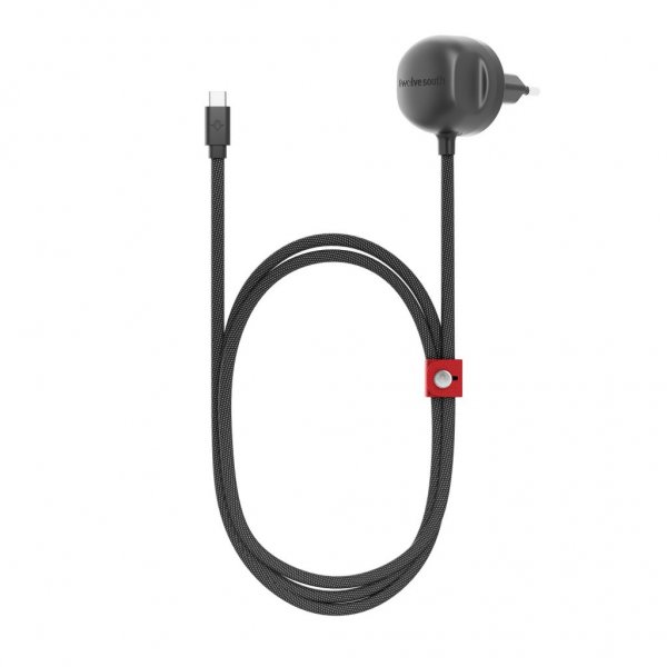 Twelve South PowerCord USB-C-laturi 1,2 metriä Slate