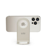 Twelve South Curve Nano MagSafe-mobiiliteline, hiekanvärinen