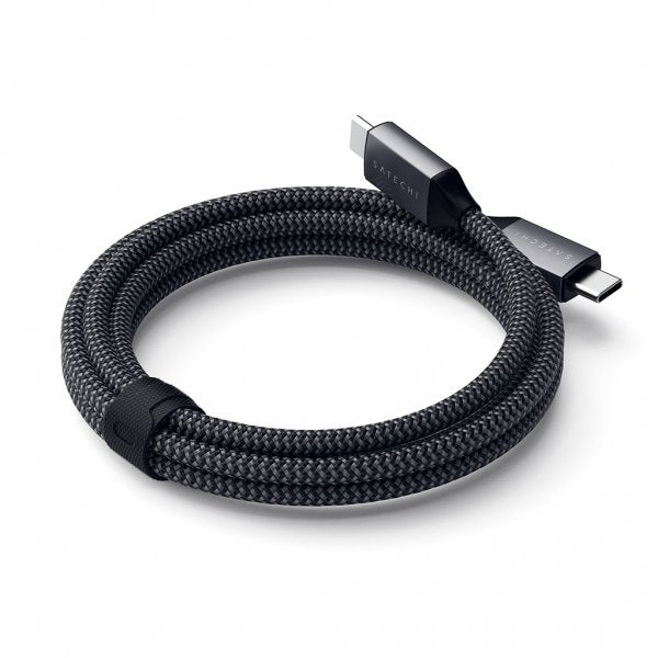 Satechi USB-C–USB-C-kaapeli 2 m harmaa