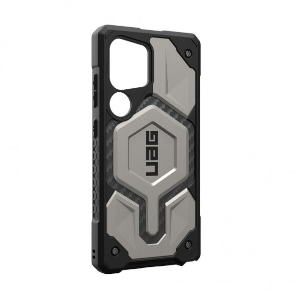 Urban Armor Gear (UAG) Samsung Galaxy S25 Ultra Kuori Monarch Pro MagSafe Titanium