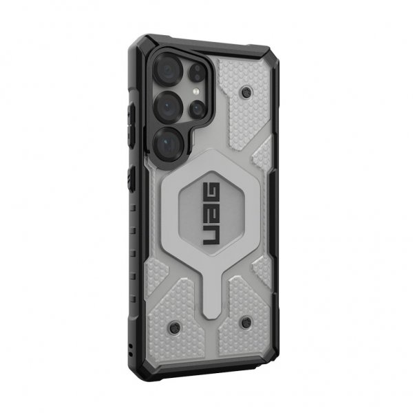 Urban Armor Gear (UAG) Samsung Galaxy S25 Ultra Kuori Pathfinder Clear MagSafe Ice/Silver
