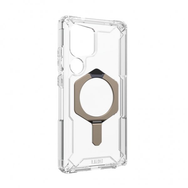 Urban Armor Gear (UAG) Samsung Galaxy S25 Ultra -suojakuori Plasma XTE MagSafe Clear/Titanium