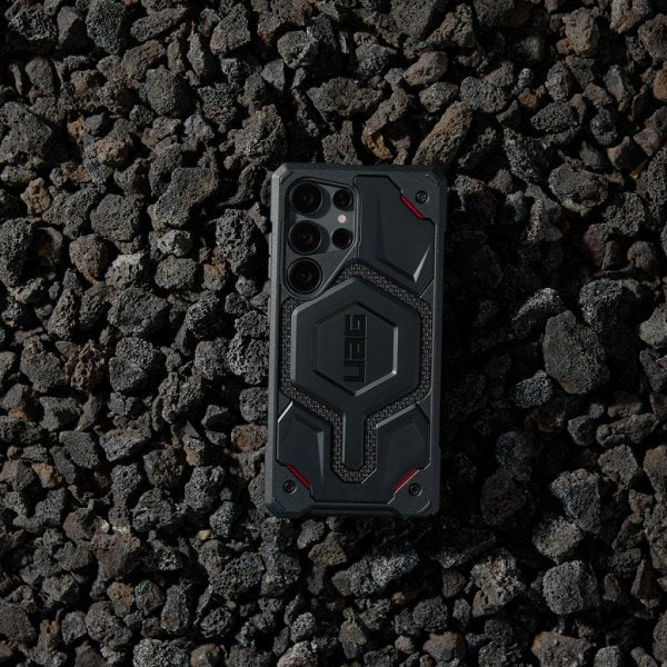 Urban Armor Gear (UAG) Samsung Galaxy S25 Ultra Kuori Monarch Pro Kevlar MagSafe Musta