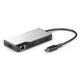 ALOGIC USB-C Fusion MAX 6-in-1-keskitin HDMI. USB. Ethernet ja PD Space Gray