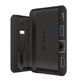 ALOGIC USB-C Travel Dock Essential, 4 porttia, 100 W PD