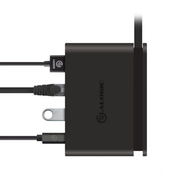 ALOGIC USB-C Travel Dock Essential, 4 porttia, 100 W PD