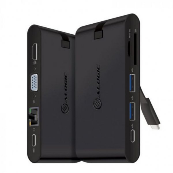 ALOGIC USB-C Travel Dock Pro 7 porttia ja 100 W PD