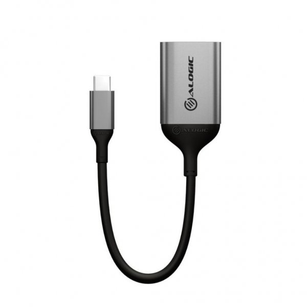 ALOGIC Ultra USB-C–USB-C naarasliitin ja äänilähtö 10 cm
