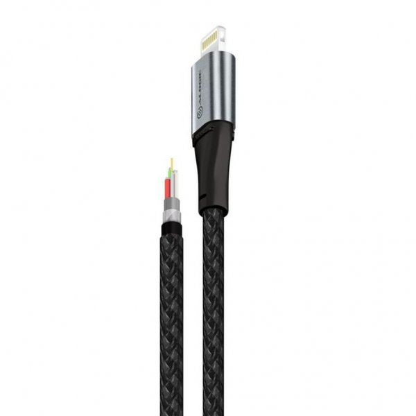 ALOGIC Ultra USB-A/Lightning-kaapeli 1,5 m Avaruusharmaa