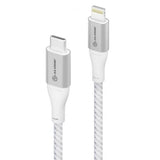 ALOGIC Ultra USB-C–Lightning-kaapeli 1,5 m hopea