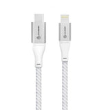 ALOGIC Ultra USB-C–Lightning-kaapeli 1,5 m hopea
