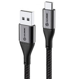 ALOGIC Ultra USB-A–USB-C-kaapeli 3A/480Mbps 1.5 metriä Avaruudenharmaa