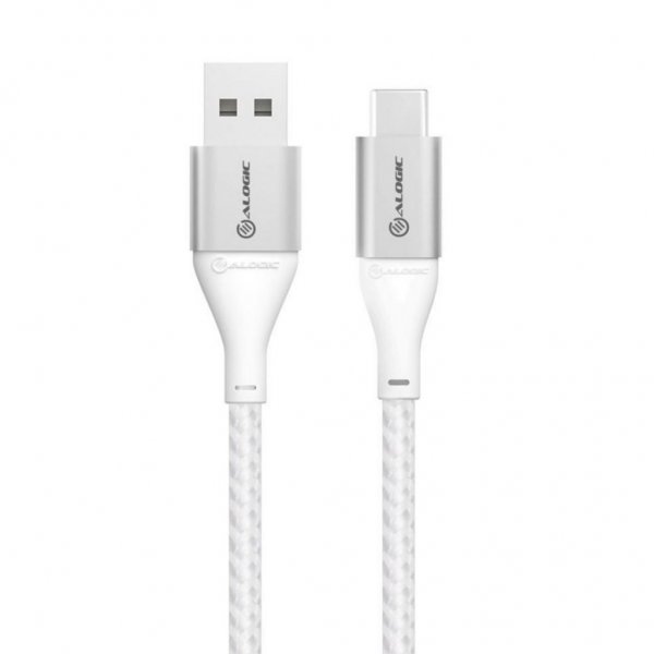 ALOGIC USB-C–USB-A-kaapeli 3A/480Mbps 3m Hopea