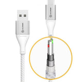 ALOGIC USB-C–USB-A-kaapeli 3A/480Mbps 30cm Hopea