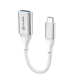 ALOGIC Ultra USB-C–USB-A-adapteri, 15 cm, hopea