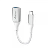 ALOGIC Ultra USB-C–USB-A-adapteri, 15 cm, hopea
