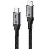 ALOGIC Ultra USB-C–USB-C-kaapeli 5A/480Mbps 30 cm Avaruudenharmaa