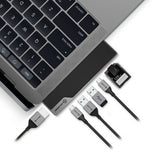ALOGIC Ultra USB-C-telakointiasema NANO Gen 2 – HDMI. USB. SD-kortti 100 W PD avaruusharmaa