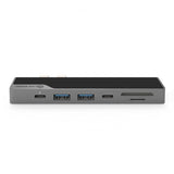 ALOGIC Ultra USB-C-telakointiasema NANO Gen 2 – HDMI. USB. SD-kortti 100 W PD avaruusharmaa