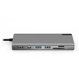 ALOGIC Ultra USB-C Dock PLUS - HDMI. MDP. USB. Ethernet. muistikortinlukija ja 100W PD Space Grey