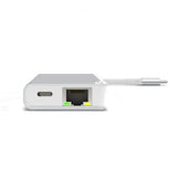 ALOGIC Ultra USB-C -telakka PLUS - HDMI. MDP. USB. Ethernet. muistikortinlukija ja 100W PD Hopea
