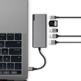 ALOGIC Ultra USB-C Dock UNI - HDMI. USB. SD-kortti 100W PD Avaruusharmaa