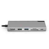 ALOGIC Ultra USB-C Dock UNI - HDMI. USB. SD-kortti 100W PD Avaruusharmaa
