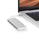 ALOGIC Ultra USB-C -telakointiasema UNI - HDMI. USB. SD-kortti 100W PD Hopea