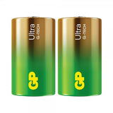 GP Ultra Alkaline D-paristo 13AU/LR20 2 kpl