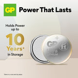 GP Ultra Lithium Nappiparisto CR2025 4 kpl:n pakkaus