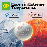 GP Ultra Lithium Nappiparisto CR2032 8 kpl:n pakkaus