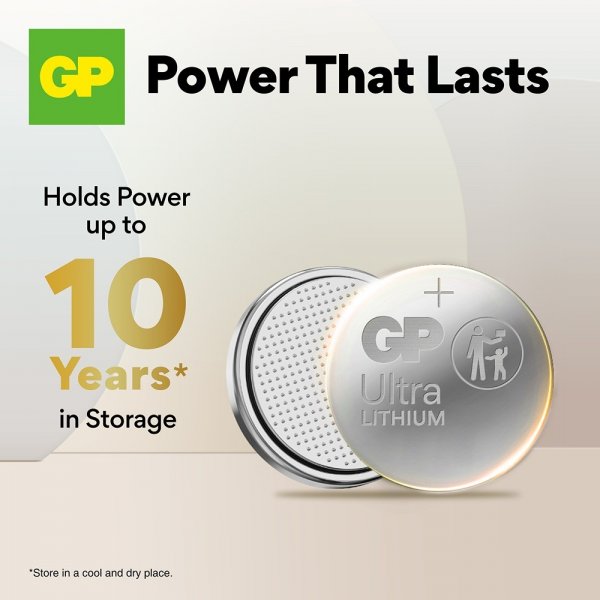 GP Ultra Lithium Nappiparisto CR2430 4 kpl