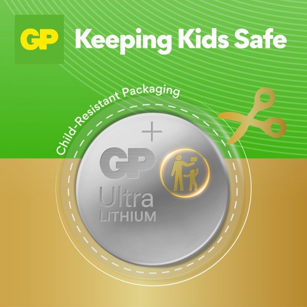 GP Ultra Lithium Nappiparisto CR2430 4 kpl