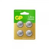 GP Ultra Lithium Nappiparisto CR2450 4 kpl:n pakkaus