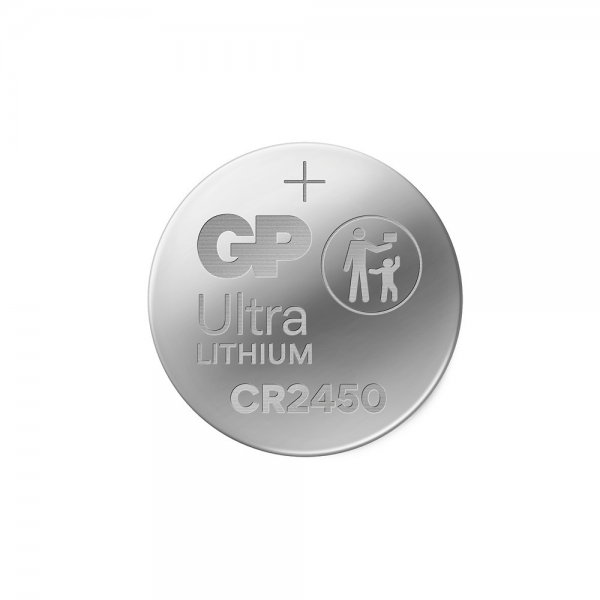 GP Ultra Lithium Nappiparisto CR2450 4 kpl:n pakkaus
