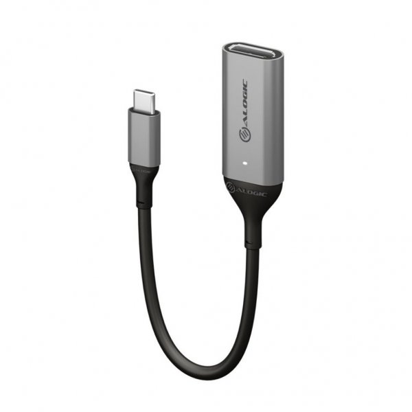 ALOGIC Ultra USB-C uros–DisplayPort naaras -sovitin 4K @60Hz 15cm
