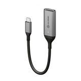 ALOGIC Ultra USB-C uros–DisplayPort naaras -sovitin 4K @60Hz 15cm