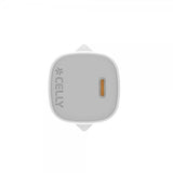 Celly 25W GaN USB-C -seinälaturi ja USB-C -kaapeli