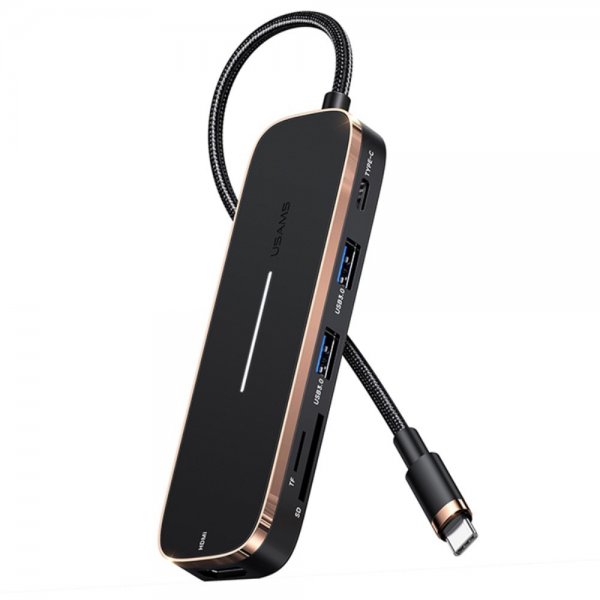 USAMS US-SJ575 USB-C-keskitin