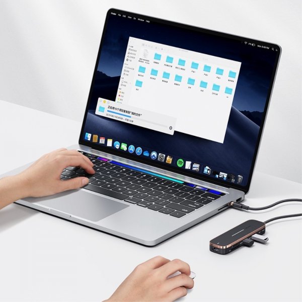 USAMS US-SJ575 USB-C-keskitin