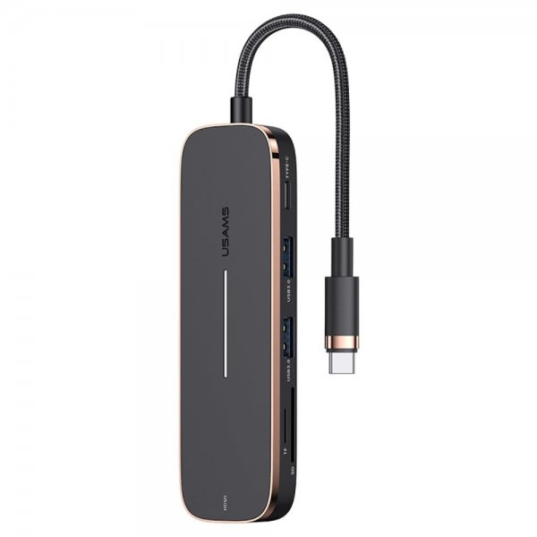 USAMS US-SJ575 USB-C-keskitin