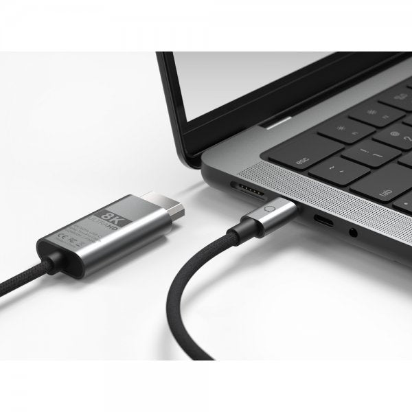 LINQ by Elements USB-C – DisplayPort 8K/60 Hz -kaapeli, 2 m