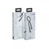 LINQ by Elements USB-C-kaapeli 30 cm USB 4.0 240 W/40 Gbps PD3.1EPR