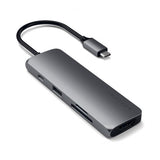 Satechi USB-C Multiport Pro avaruusharmaa
